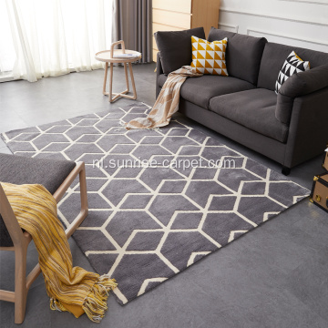 Microfiber met mondern design